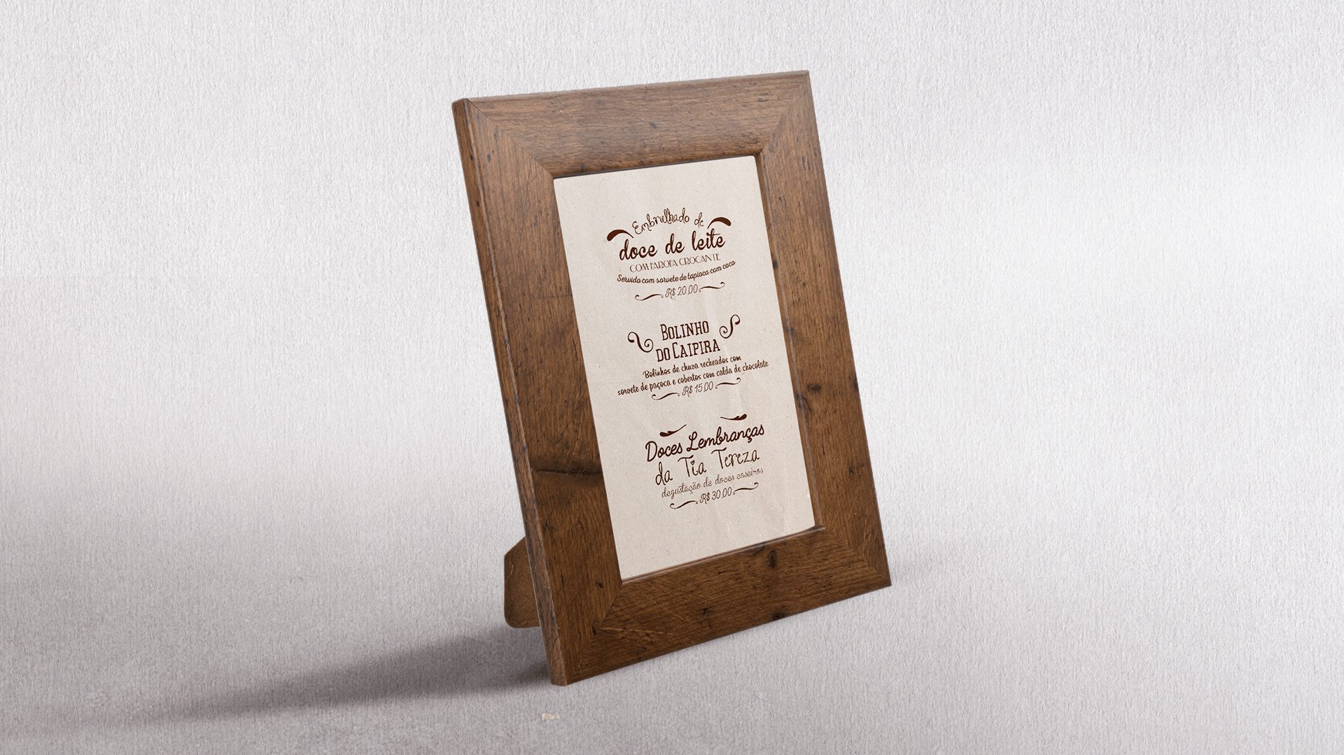 Cardápio Sobremesas